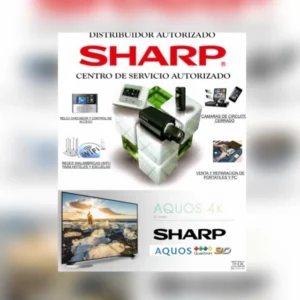 Control Remoto Sharp Aquos Smart Tv Netflix 3d